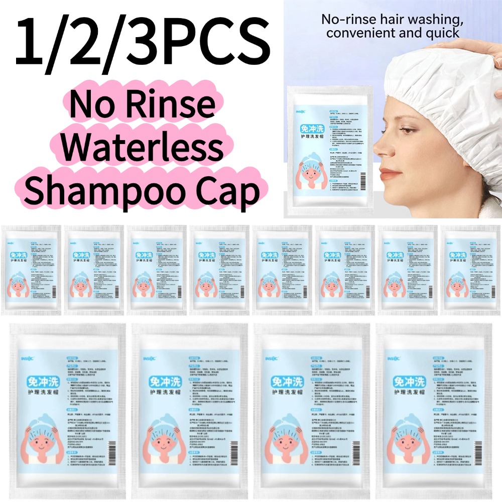 Hair Care Salon - Touca de Shampoo Descartável Sem Enxágue