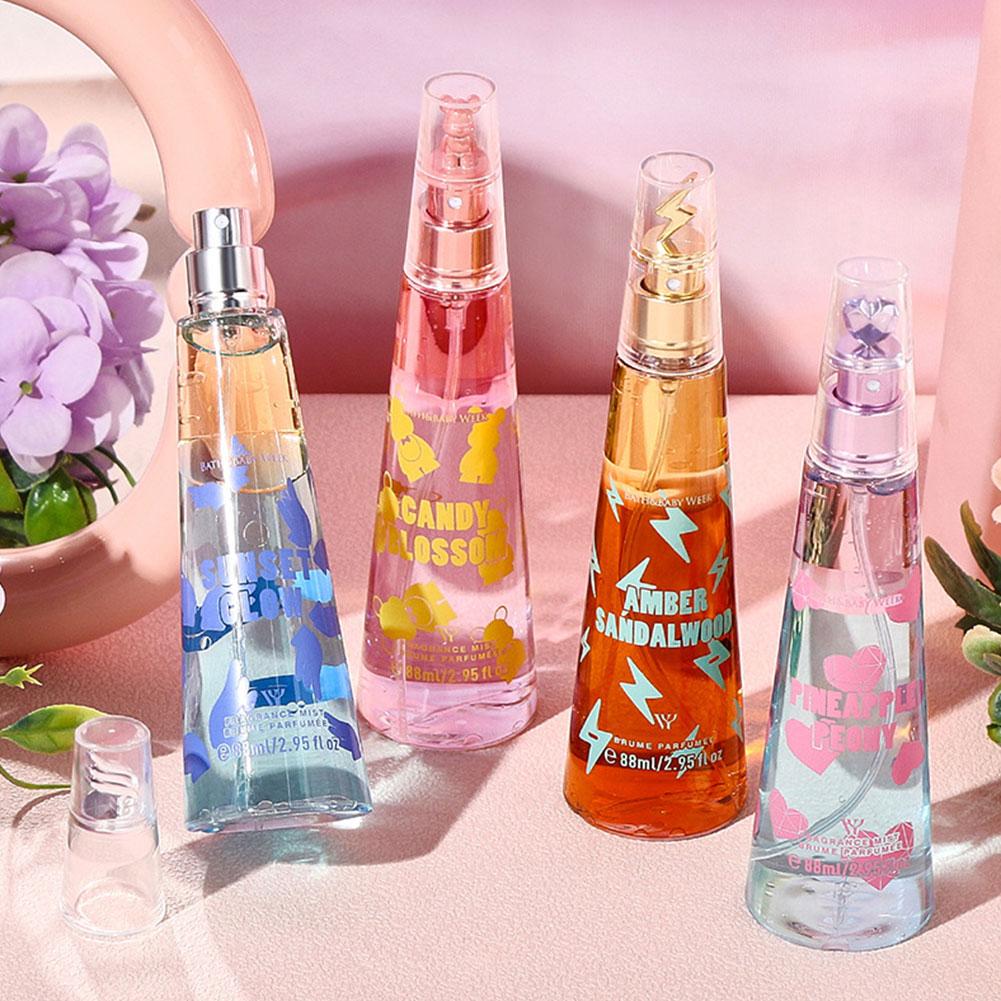 Hair Care Spray - Conjunto de 4 Perfumes Corporais Femininos,