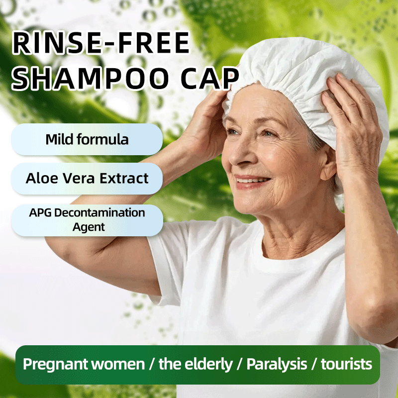 Hair Care Salon - Touca de Shampoo Descartável Sem Água