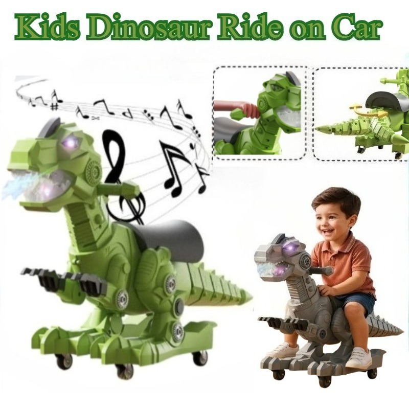 Hair Care Spray - Passeio de dinossauro em brinquedos para