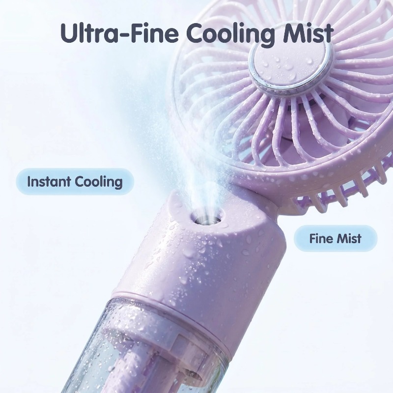 Ventilador Portátil de Mão com - Hair Care Spray avaliação e preço