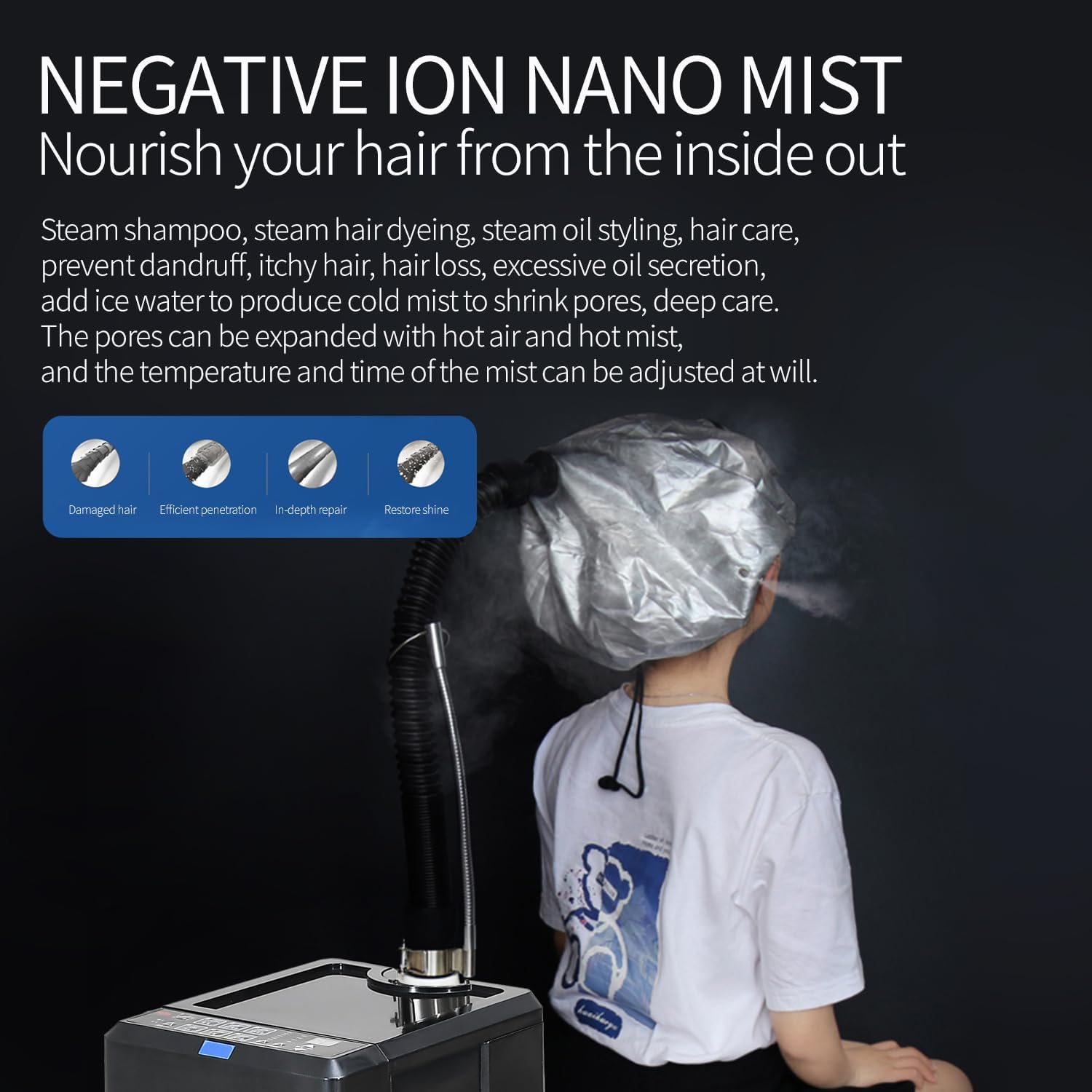 Máquina Profissional de Vapor  - Hair Care Salon avaliação e preço